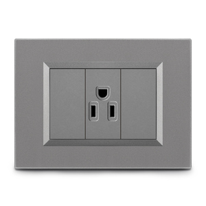 Enchufe de pared Modular de 10A, toma de corriente de Brasil, <span class=keywords><strong>Suiza</strong></span>, 1 entrada, interruptor de pared - Product Image 3