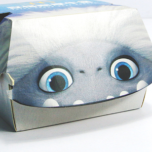 Caja Ecológica Tipo Concha para Comida Rápida, Venta al por Mayor de Fábrica, Contenedor Personalizado para Hamburguesas, Envase Desechable Personalizado para Hamburguesas y Sushi con Relieve - Product Image 2