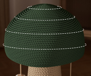 Mushroom <b>Cat</b> <b>Scratching</b> <b>Post</b> Wear Resistant Hemp Rope <b>Cat</b> Scratcher Interactive Ball Standing <b>Cat</b> Toy <b>for</b> Indoor <b>Cats</b> - Product Image 5