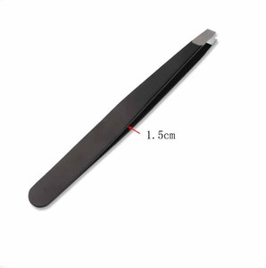 <span class=keywords><strong>Pince</strong></span> à <span class=keywords><strong>sourcils</strong></span> professionnelle, avec pincettes en acier inoxydable, 1 pièce - Product Image 4