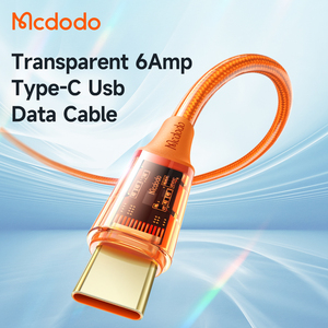 Cable de Carga Mcdodo 209 de 1.8m, Supercarga para Teléfonos Samsung, Oppo 6Amp, <span class=keywords><strong>Honor</strong></span> 70 Pro, <span class=keywords><strong>50</strong></span> Pro, 100W - Product Image 2