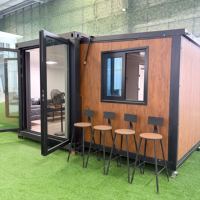 Maison conteneur extensible, maison modulaire préfabriquée, logement portable, directement de l'usine, projets de construction résidentielle abordables