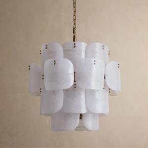 Luminaire <span class=keywords><strong>de</strong></span> décoration intérieure <span class=keywords><strong>de</strong></span> style américain pour chambre à coucher escalier hôtel villa couloir lustre en verre moderne - Product Image 5