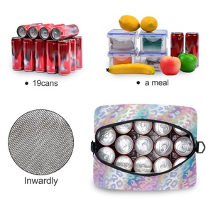 Portable Good Quality Lunch Bag Lunch Thermal Cooler Bag for Work School Outdoor Picnic Aluminum Cooler Bag - Product Image 5