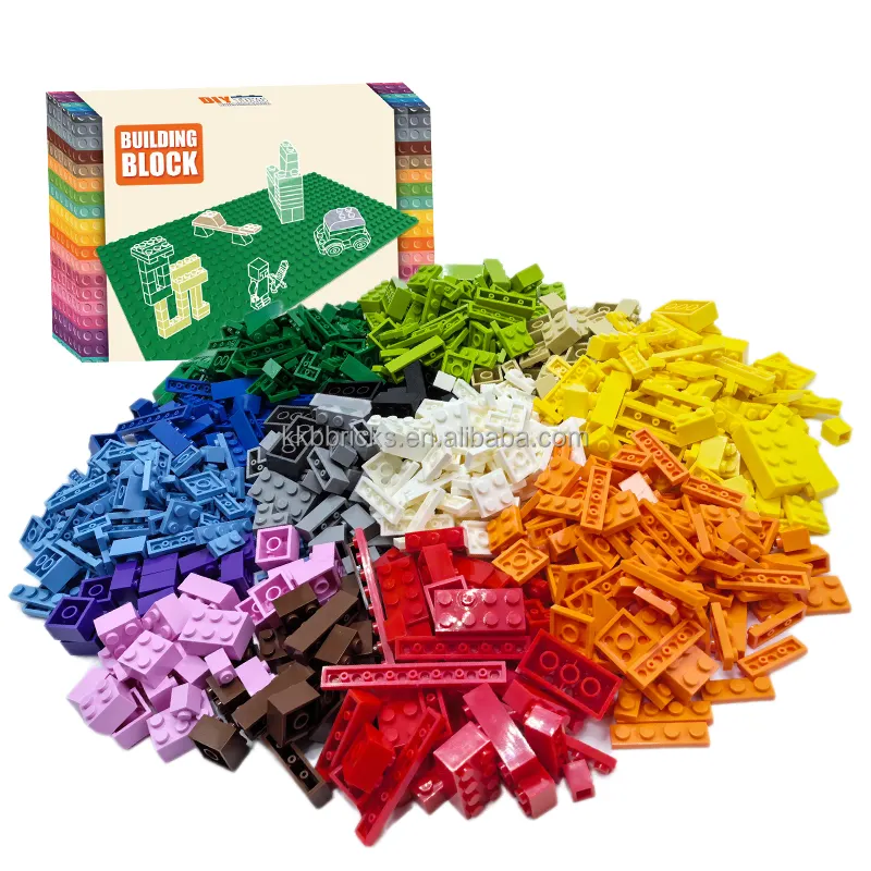 1000pcs Classic Building Blocks DIY creative bricks Toy Compatible with LEGO Preschool Hands-On Learning Toy