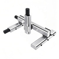 Module de machine CNC QIGE à 4 axes avec robot portique, moteur PLC, table linéaire XYZ, vis à billes en aluminium haute précision sur mesure 50-1000 mm