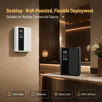 Diffuseur de parfum intelligent commercial 500 ml avec purification par ions négatifs, contrôle APP/WiFi, logo personnalisé OEM pour hôtel, bureau, spa