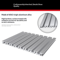 Profilé en aluminium à fente en T norme européenne 15250, extrusion industrielle en alliage, robuste, pour machines CNC, automatisation, pliage et découpe