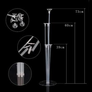 Wholesale 70CM <b>Balloon</b> Holder Kits Table for Wedding Birthday Party Decorations PVC Transparent Table <b>Balloon</b> Stand - Product Image 5