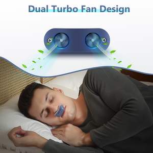 Appareils anti-ronflement électriques, dispositif anti-ronflement à double vortex, ventilateur efficace pour la prévention du ronflement - Product Image 6