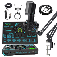 Professionelles SX91 48V Kondensatormikrofon mit Metallgehäuse, kabellos & USB-Unterstützung für Live-Streaming und Studioaufnahmen