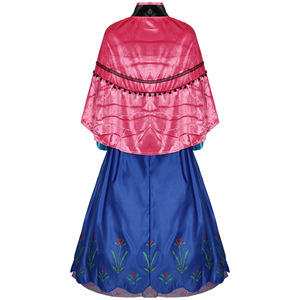 Costumi <span class=keywords><strong>di</strong></span> Halloween <span class=keywords><strong>Frozen</strong></span>, Abiti Cosplay <span class=keywords><strong>di</strong></span> Anna, Costumi <span class=keywords><strong>di</strong></span> Carnevale, Accessori per Giochi <span class=keywords><strong>di</strong></span> Ruolo, Costumi Natalizi da Palcoscenico - Product Image 4