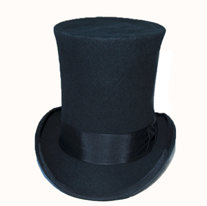R118 100% Unisex Wool Top <strong>Hat</strong> Genuine Presidential <strong>Hat</strong> Wool Felt Fedora Cap Magic <strong>Hat</strong> <strong>Hight</strong> 22CM - Product Image 2