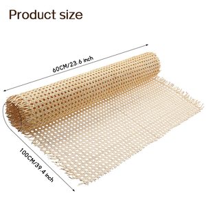 Bán Sỉ Cuộn Mây Làm Theo Yêu Cầu Cuộn Mây Đan Bằng Sợi Tổng Hợp Tự Nhiên PE 60Cm - Product Image 4