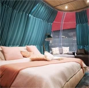 Nhà mái vòm Glamping bằng polycarbonate trong suốt sang trọng, giá rẻ, bán chạy, sản xuất theo đơn đặt hàng (OEM/ODM) của XZ - Product Image 2