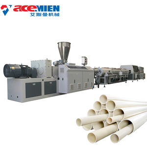 UPVC PVC PPR Plastic conduit Pipe extruder manufacturing making machine HDPE PP PE tube Production Line for sale