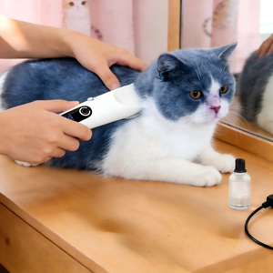 Ensemble de tondeuses à cheveux portables rechargeables à faible bruit en ABS, pour barbier professionnel et salon de coiffure, tondeuses de précision pour toilettage - Product Image 2