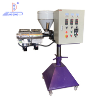 Haute efficacité vis unique petite extrudeuse en plastique laboratoire mini extrudeuse en plastique de bureau