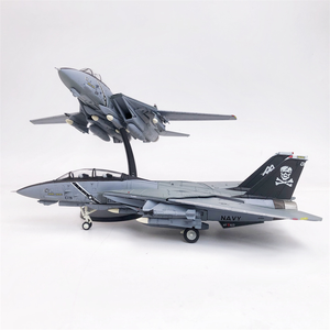 1/100 F-14B américain moderne Tomcat Fighter <span class=keywords><strong>VF</strong></span>-103 Pirate drapeau F14 fini alliage ornement de bureau 14 + ans - Product Image 3