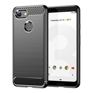 Cho Google Pixel <span class=keywords><strong>3</strong></span> 3A điện thoại trường hợp đối với Google Pixel 3XL 3axl điện thoại Bì<span class=keywords><strong>a</strong></span> chải chống thả bảo vệ trường hợp trong kho trường hợp mềm - Product Image 1