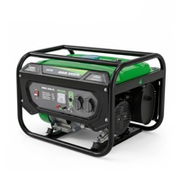 Générateur d'essence portable 3 kW, démarrage électrique/manuel, fil de cuivre/aluminium en option, homologué CE EURO5, générateur à essence personnalisé