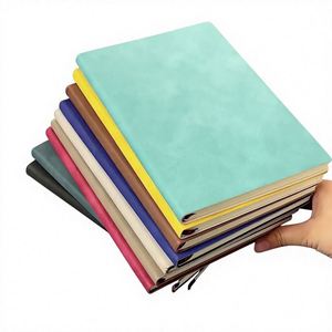 <b>A5</b> Sheepskin Notebook Softcover High Quality Business Meeting <b>Notepad</b> Enterprise Customized LOGO Wholesale - Product Image 1
