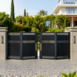 <strong>Main</strong> <strong>Gate</strong> <strong>Designs</strong> Entrance Automatic Aluminum Fences <strong>Gates</strong> Door Modern House Swing Villa School - Product Image 4