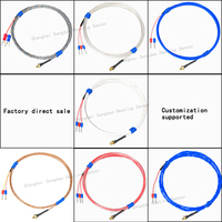 Songdao 4*30mm Probe Flexible PT100 RTD Temperature Sensor 0.1C Resolution 6-wire PTFE Cable 200 OEM ODM IP68 Stainless Steel