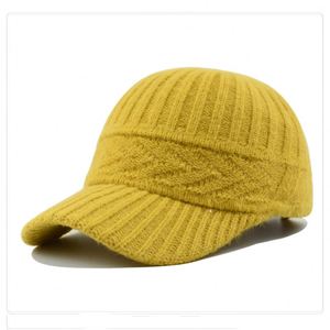 Gorra de Béisbol de Lana de Moda Coreana para Mujer, Otoño e Invierno, con Logotipo Personalizado, Tejida, Cálida, Serie Japonesa, Venta al Por Mayor - Product Image 6