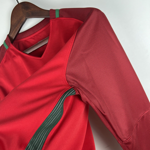Retro Portugal Football Uniform Fabric Soccer Shirt Camisas De Futebol Football t Shirt Vintage Men <strong>Ronaldo</strong> Soccer Jersey - Product Image 3