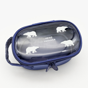Sac à déjeuner Oxford léger et étanche en PVC haut de gamme, sac à cosmétiques imperméable de 10 pouces, impression pleine page pour un usage quotidien - Product Image 2