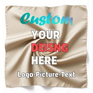 Pañuelo de Seda Personalizado, Pañuelos de Seda con Logotipo, Impresión de Pañuelos de Seda Personalizados, Ideal para Hoteles Boutique y Marcas de Lujo - Product Image 1