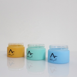 <b>Empty</b> Cosmetic <b>Jar</b> 15g 30g 50g 60g 100g Personalized Matte Color Skincare Face Cream Eye Cream Container Cosmetic Glass <b>Jar</b> - Product Image 5