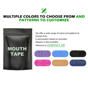 Tiras Nasales Anti-ronquidos Autoadhesivas y Transpirables Personalizables, Parche <span class=keywords><strong>para</strong></span> <span class=keywords><strong>Dormir</strong></span> de Película de PE Negra Transparente, Mejora la Calidad del Sueño - Product Image 4