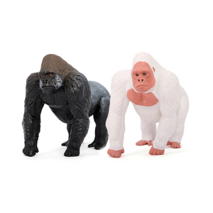Venta al por mayor de PVC sólido estatua de simulación modelo de figuras de animales <span class=keywords><strong>mono</strong></span> orangután gorila figuras de animales Juguetes - Product Image 6