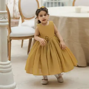 MQATZ Mädchen Kleider Baby Kleinkind Kleid Geburtstag Hochzeits feier Blume Prinzessin Kleid für 1 Jahre alt