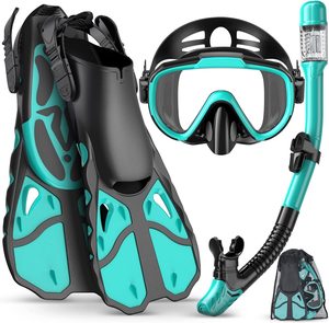 2026 Venta Caliente Directo <span class=keywords><strong>de</strong></span> Fábrica: Kit <span class=keywords><strong>de</strong></span> Snorkel HD para <span class=keywords><strong>Buceo</strong></span>, Máscara con Lentes <span class=keywords><strong>de</strong></span> Cristal <span class=keywords><strong>y</strong></span> <span class=keywords><strong>Aletas</strong></span> para Adultos, Desde China - Product Image 1