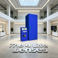 Photomaton à Angle Élevé Personnalisé en Libre-Service avec Appareil Photo Reflex Numérique, Multi-Langues et Paiement, avec Imprimante