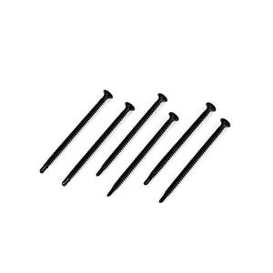Tornillos para paneles de yeso Chunhai Standard Parts, con cabeza Phillips avellanada, autorroscantes, de fosforo negro, para uso en placas de yeso. - Product Image 1