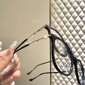 Montures de lunettes ovales Tr90 anti-lumière bleue unisexe, monture complète, verres en résine, origine Danyang 210741 - Product Image 2