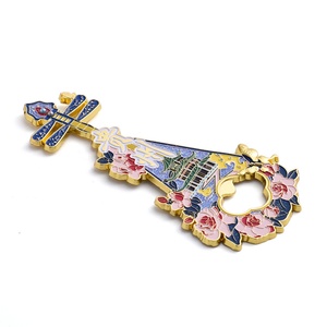 Imán de Refrigerador de Esmalte Suave con Diseño Único, Recuerdo Personalizado de Lugares Turísticos Tradicionales Chinos - Product Image 3