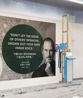 Impresora de Pared Industrial 5D, Máquina de Impresión UV para Paredes, Máquina Portátil para Pintar Paredes y Hacer Grafitis, Impresión en Vidrio, Tableros y Metal