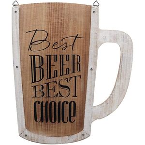 ที่ใส่ฝาเบียร์อะคริลิคทำจากไม้ parisloft พร้อมคำพูดตัวเลือกที่ดีที่สุดสำหรับตกแต่งผนังห้องครัว - Product Image 4