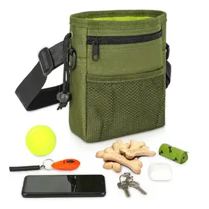 Impermeável Outdoor Dog Training Food Bags Custom Pet Training Snack Bag Dog Treat Pouch