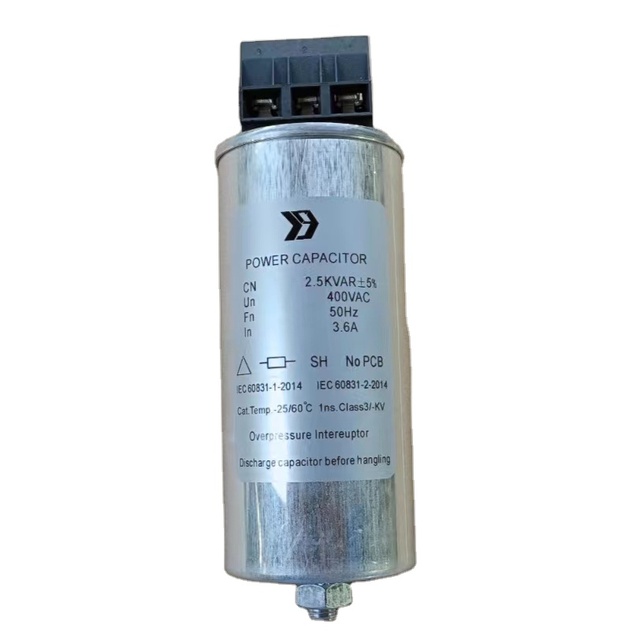 Film Power Capacitor Round PFC Capacitor