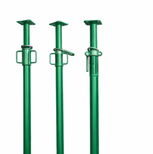 دعامات سقالات فولاذية مجلفنة قابلة للتعديل، دعامات تدعيم ثقيلة التحمل ذات قدرة تحمل عالية للاستخدام في البناء، رافعة دعم السقالات - Product Image 6