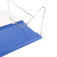 Temphiking THT-009 Bureau d'ordinateur pliable et convertible pour lit, double couleur, aluminium 6063, acier inoxydable 304, 25 kg