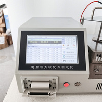 High Quality 220V Newest Design Bitumen Asphalt Softening Point Apparatus Test Equipment Price for Construction Road Lab Testing