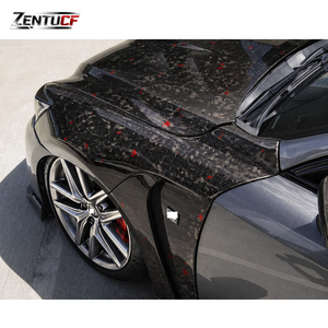 Parafanghi in Fibra di Carbonio Forgiata con Motivo IS, per Lexus IS250 IS350 IS200t F SPORT IS300 2013-2019 - Product Image 6