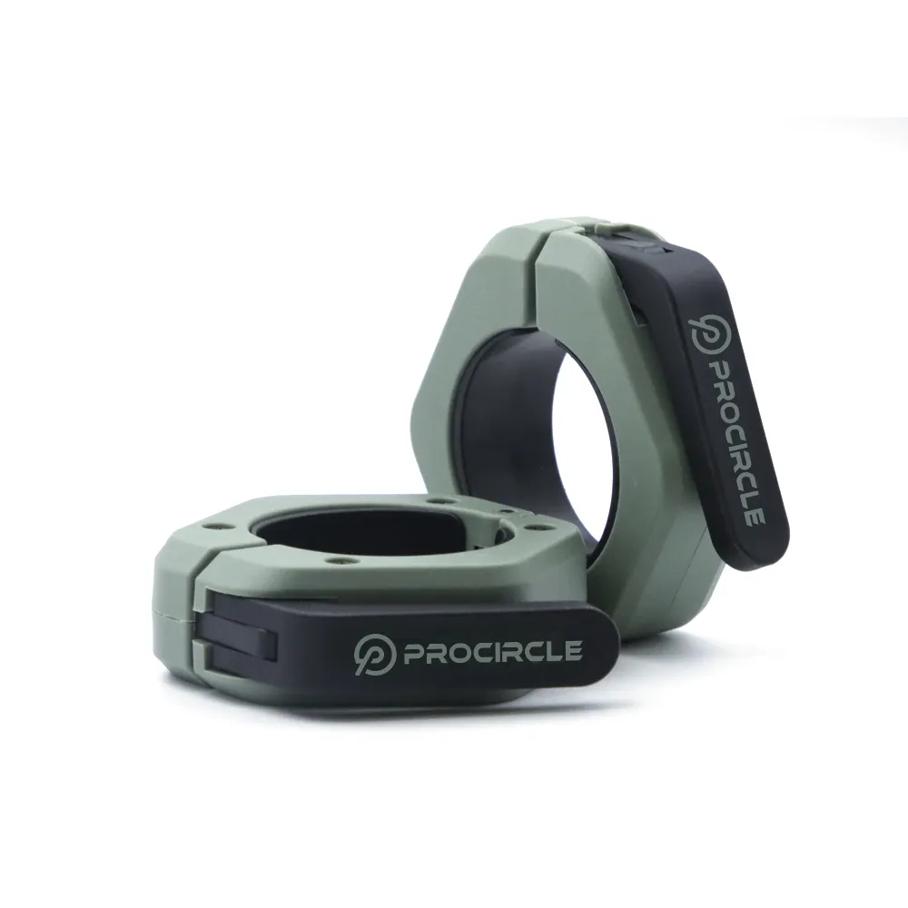ProCircle Magnetic Barbell Collars Abrazaderas de barra de peso Premium Clips de barra de liberación rápida